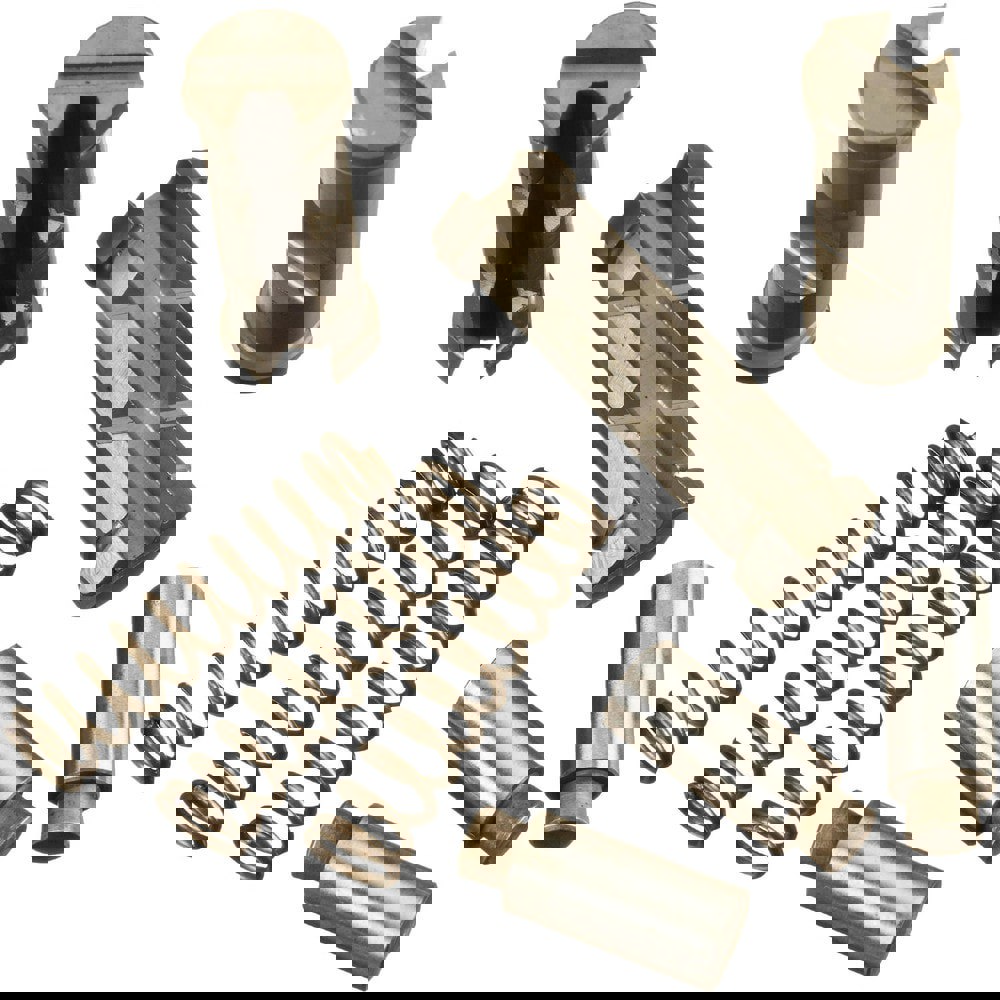 Pipe Threading Machine Accessories; Includes: (3) Jaws; (3) Springs; (3) Jaw