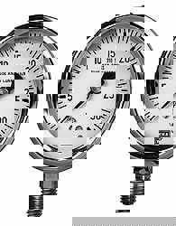 S.S. Dry Case Gauge 1.5-4