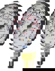 Pressure Gauge: 1-1/2