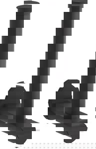 Wall Mount Toilet Tissue Holder in Matte Black