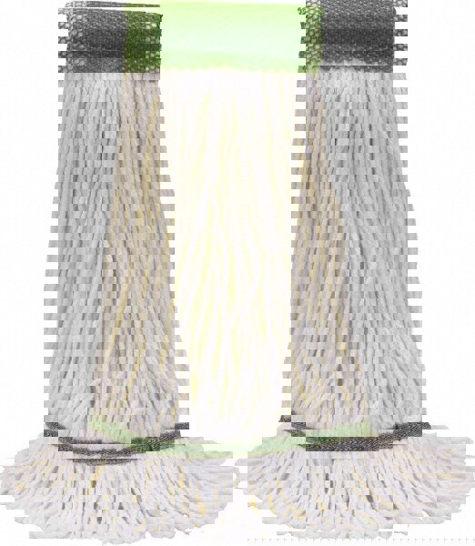 Wet Mop Loop: Side Loading, Medium, White Mop, Rayon
