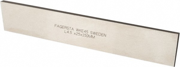 Cutoff Blade: Parallel, 4.5 mm Wide, 25 mm High, 150 mm Long
