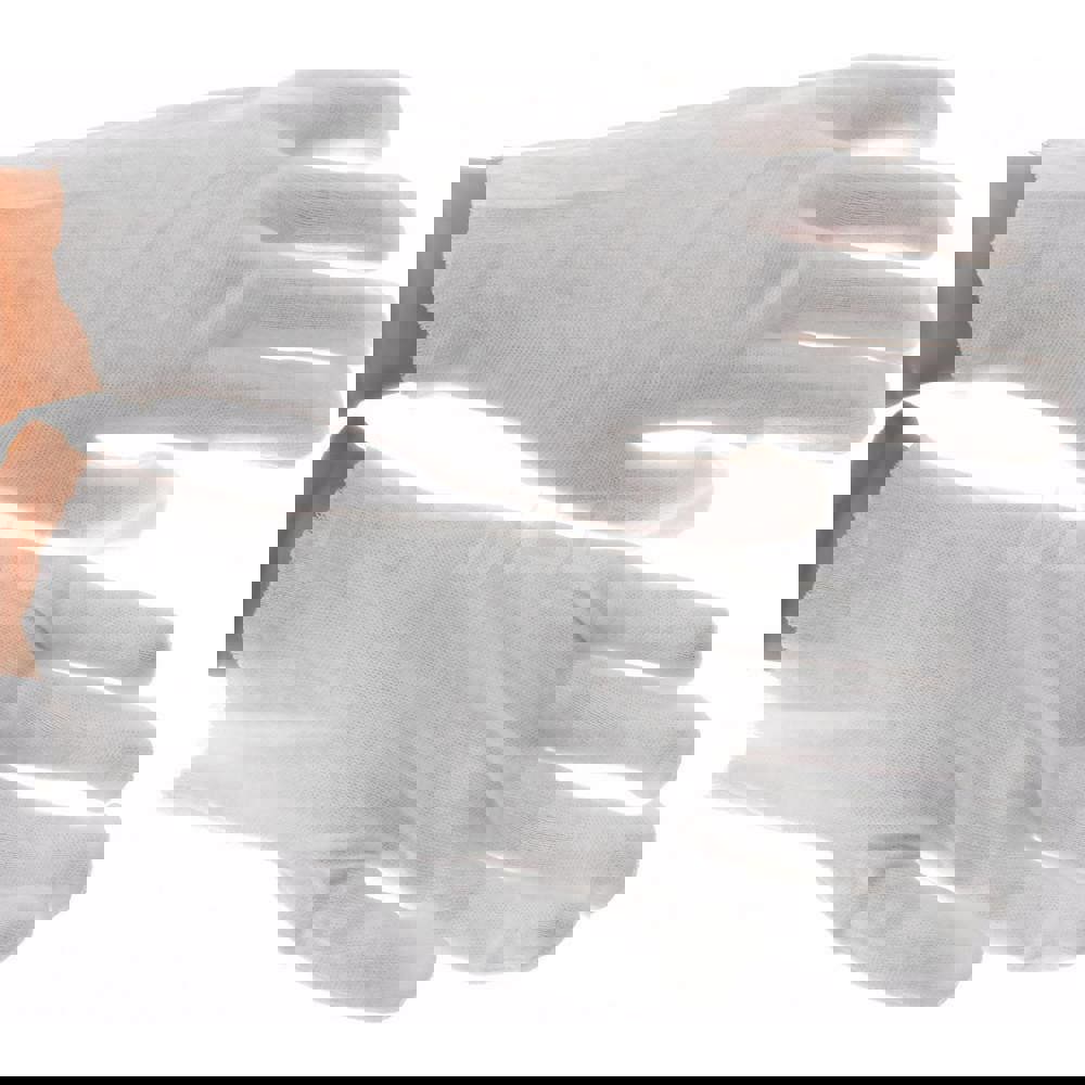 Work Gloves: PRO-SAFE Size Large, Not Lined, Cotton