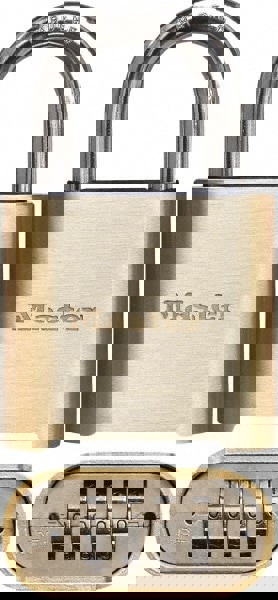 Combination Lock: Brass, 3