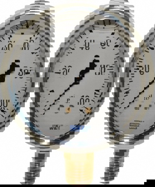 Pressure Gauge: 2-1/2