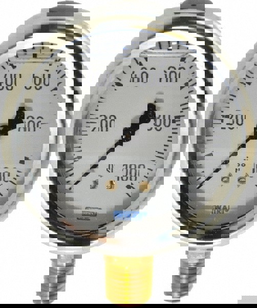 Pressure Gauge: 2-1/2