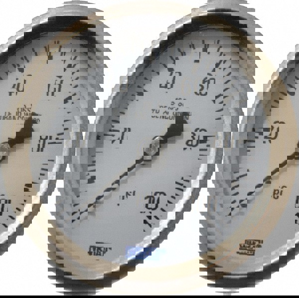 Pressure Gauge: 2-1/2