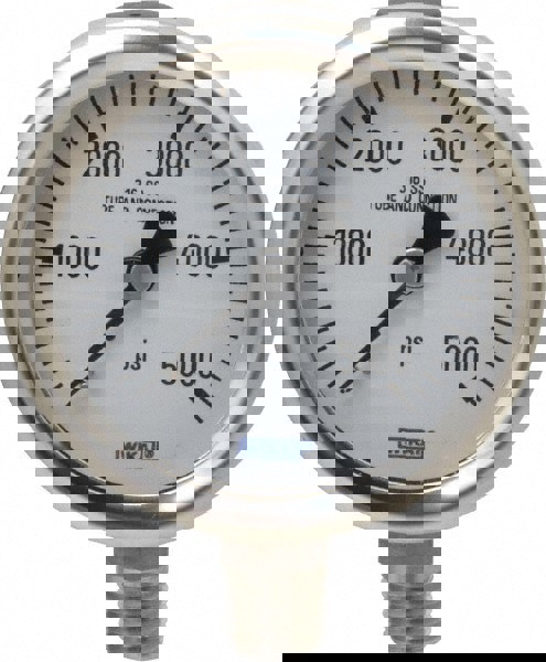 Pressure Gauge: 2-1/2