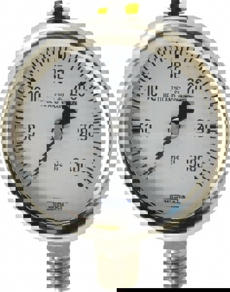 Pressure Gauge: 2-1/2