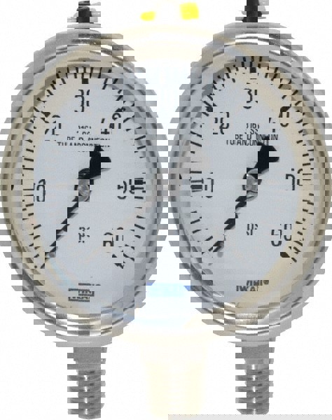 Pressure Gauge: 2-1/2