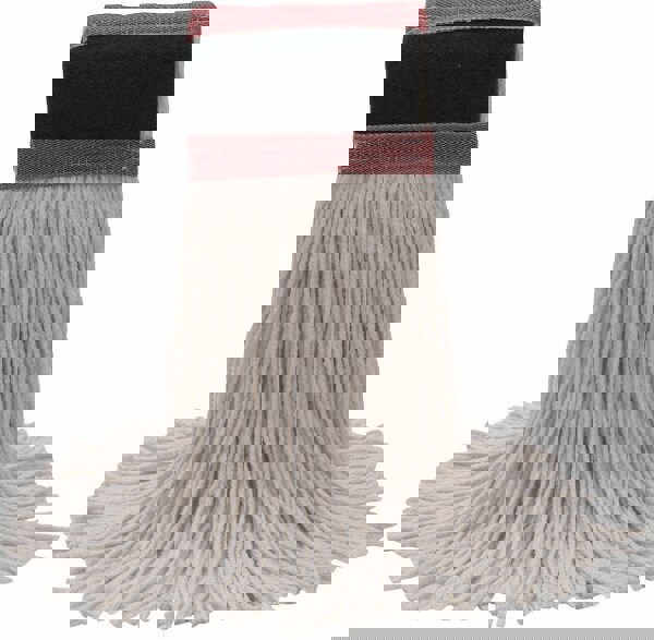 Wet Mop Cut: Side Loading, X-Large, White Mop, Rayon