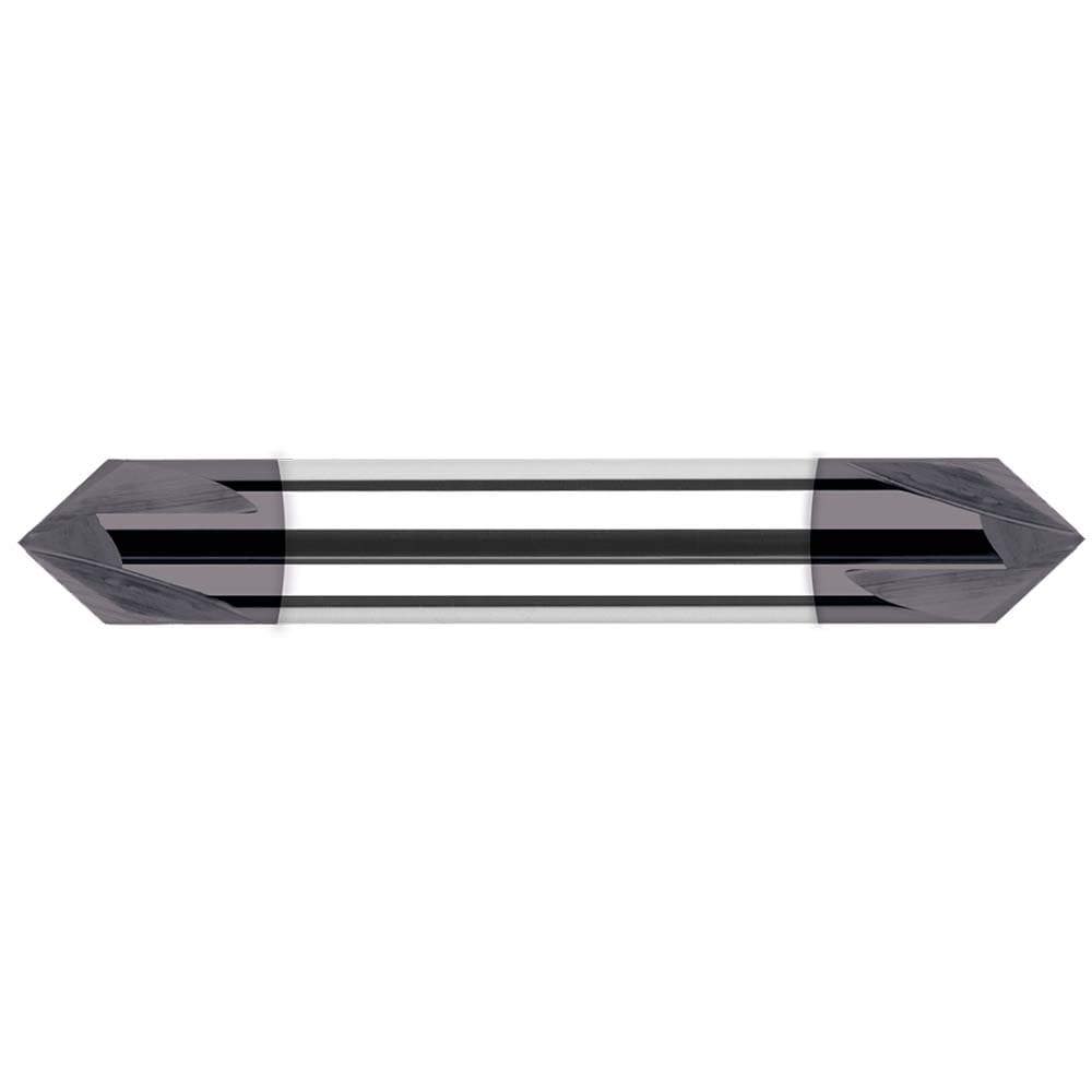 Chamfer Mill: 2 Flutes, Solid Carbide