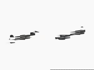 24 in. Towel Bar in Matte Black