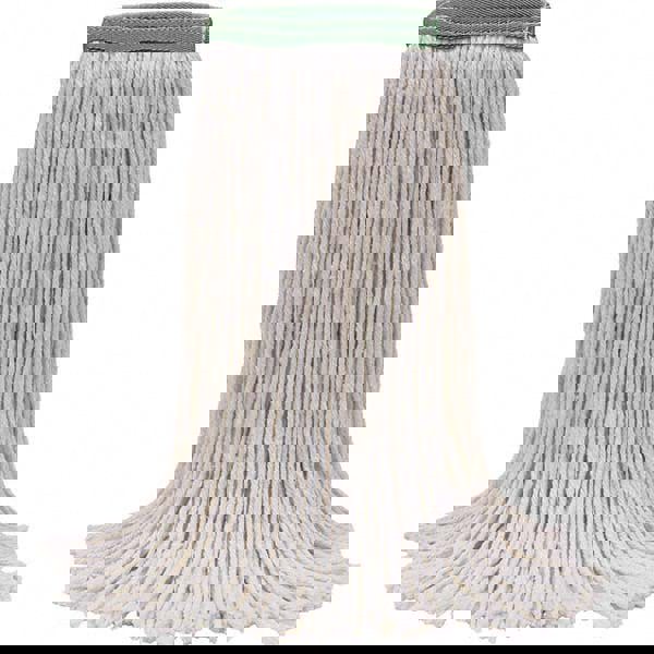 Wet Mop Cut: Side Loading, Large, White Mop, Rayon