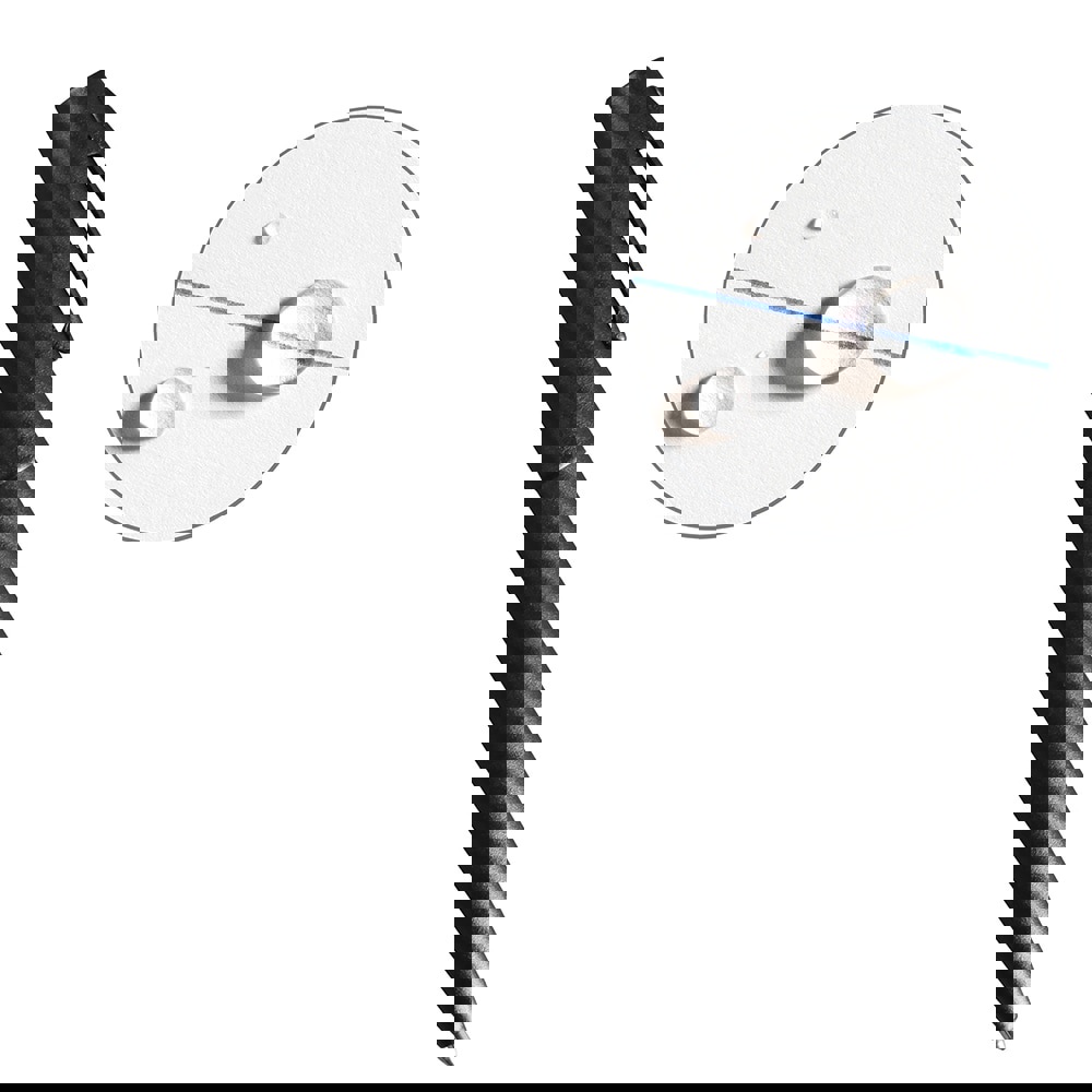 Tactical Clicker Pen: 0.9 mm Tip, Blue Ink