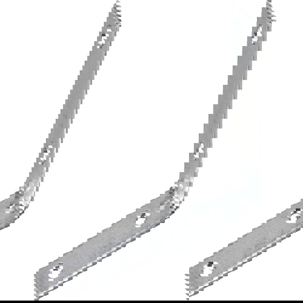 Braces; Brace Type: Corner Brace ; Length (Inch): 4.00 ; Material: Steel ; Width (Inch): 1 ; Finish/Coating: Zinc ; Plate Thickness: 0.1000