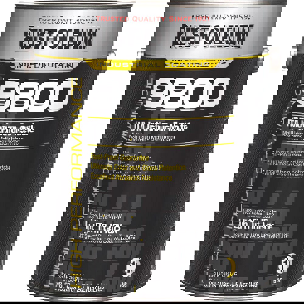 Industrial Enamel Paint: 1 gal, Gloss, Light Base