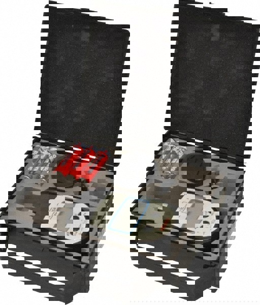 Accurate up to 0.006 +/- 0.5% Digit (600 to 25,000 RPM) and 0.4 +/- 1% Digit (600 to 25,000 RPM), 1 to 25,000 RPM Resolution, Contact Tachometer