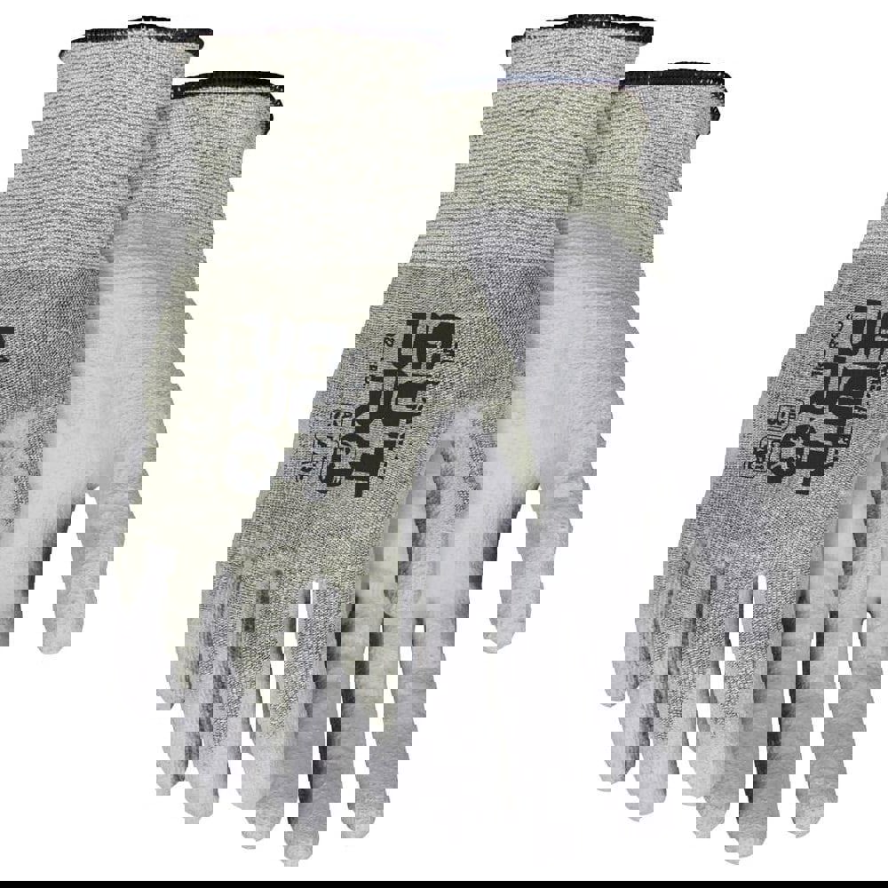 Cut, Puncture & Abrasive-Resistant Gloves: Size M, ANSI Cut A5, ANSI Puncture 2, Polyurethane, Aramid