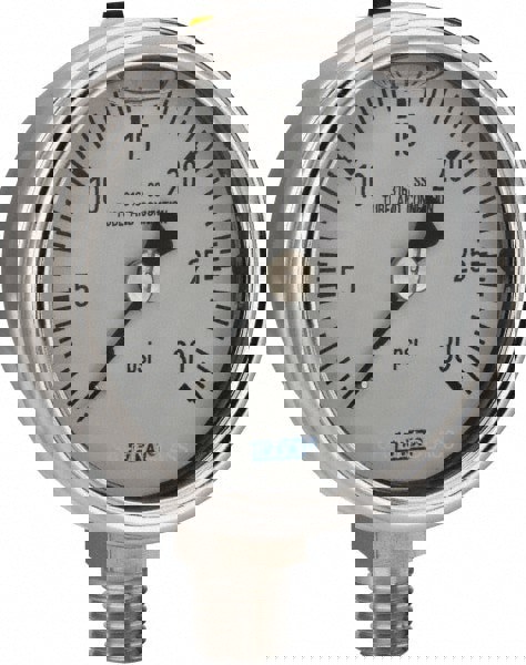 Pressure Gauge: 2-1/2