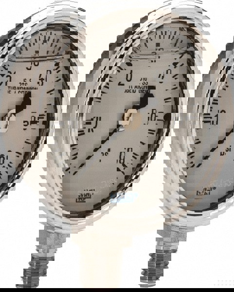 Pressure Gauge: 2-1/2