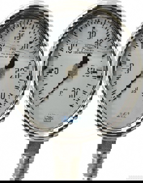 Pressure Gauge: 2-1/2