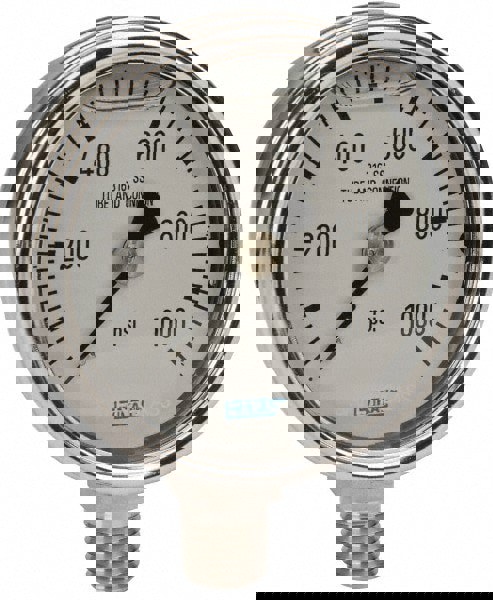 Pressure Gauge: 2-1/2