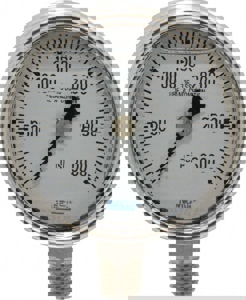 Pressure Gauge: 2-1/2