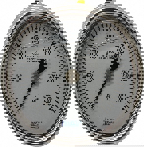 Pressure Gauge: 2-1/2