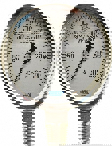 Pressure Gauge: 2-1/2