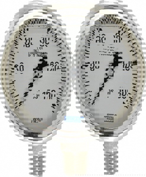 Pressure Gauge: 2-1/2