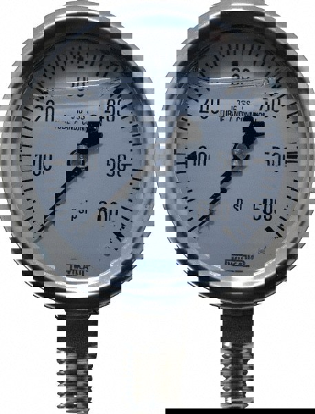 Pressure Gauge: 2-1/2