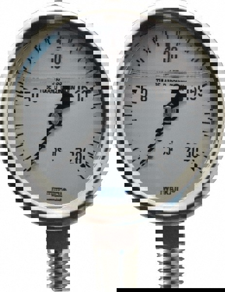 Pressure Gauge: 2-1/2