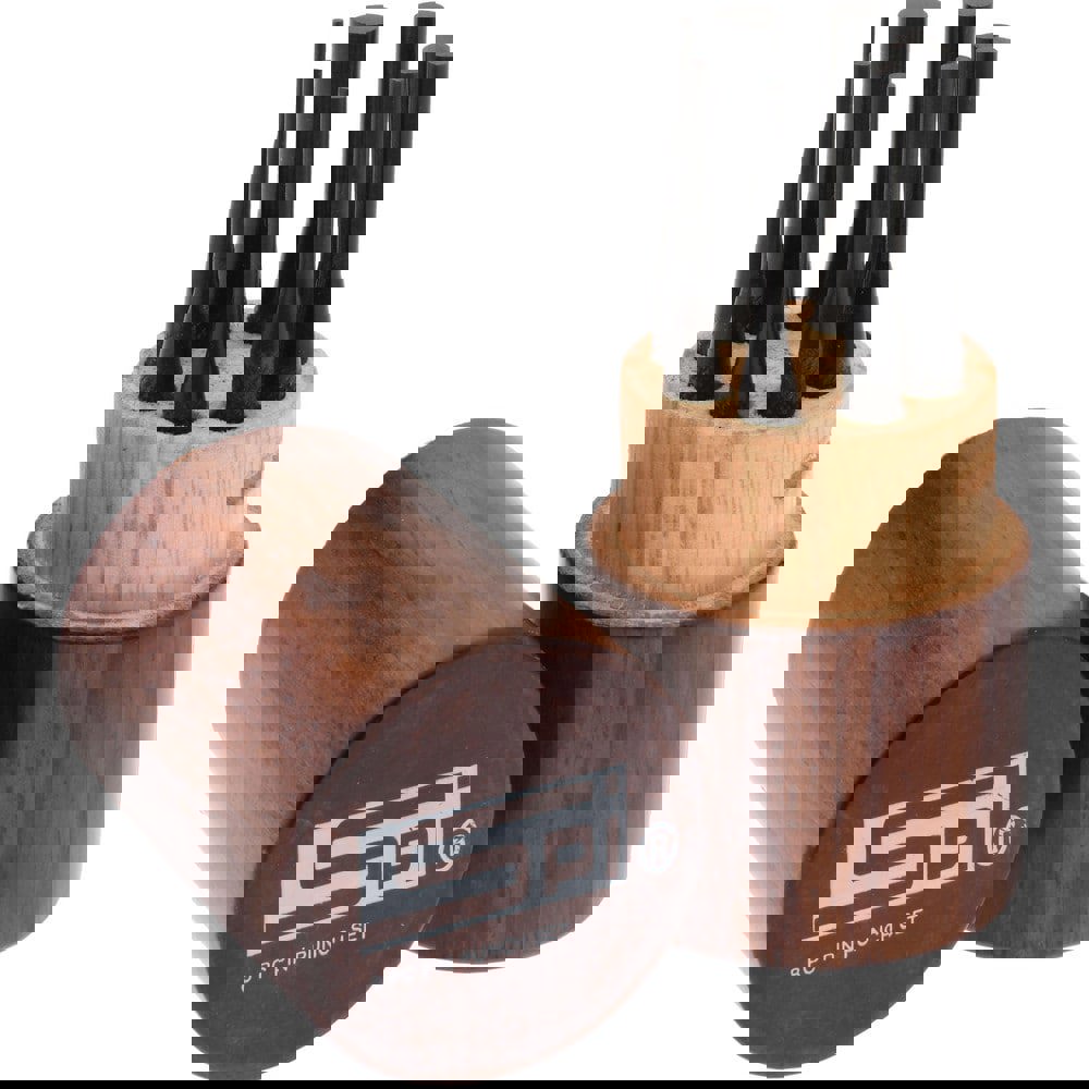 Pin Punch Set: 8 Pc, 0.0625 to 0.3125