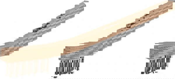 Scratch Brush: 3 Row, 7 Column, Steel