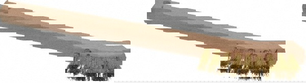 Scratch Brush: 2 Row, 9 Column, Brass