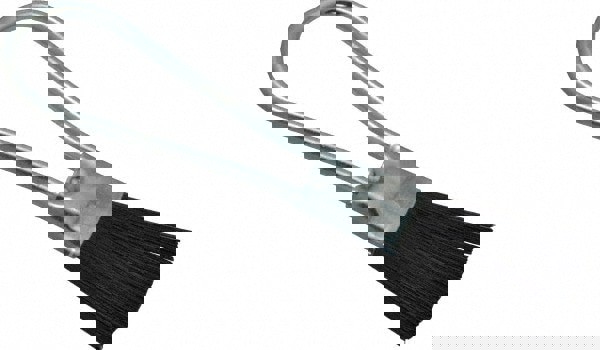 Scratch Brush: 3 Row, 15 Column, Steel