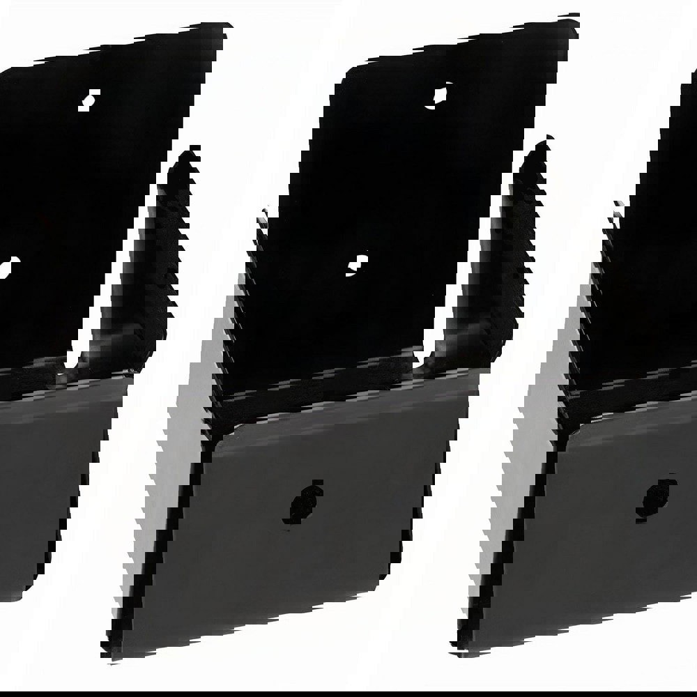 Knife Accessories; Type: Wall Bracket ; Material: Steel ; Color: Black ; Overall Width: 5 ; Overall Height: 3.0000 ; Overall Length (Decimal Inch): 4.00