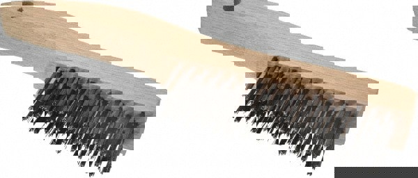 Scratch Brush: 4 Row, 16 Column, Steel