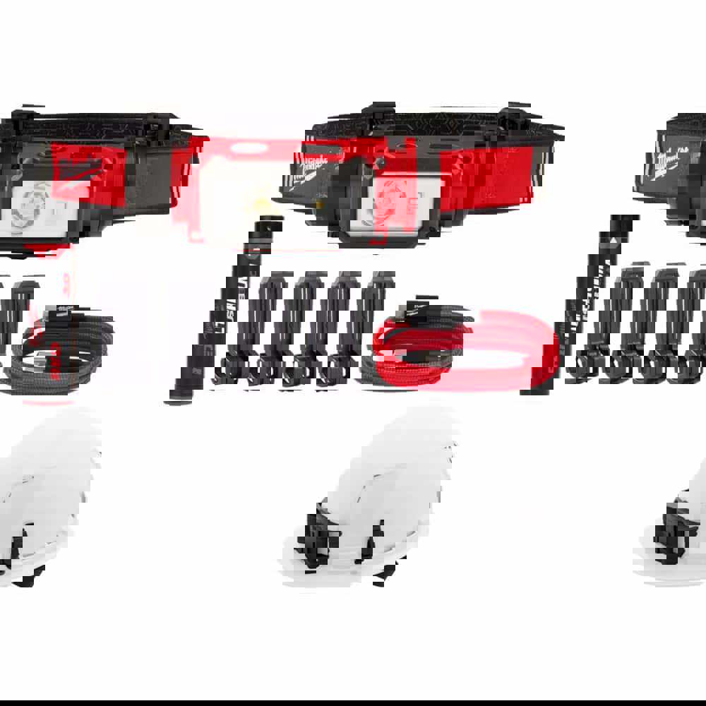 Flashlights; Flashlight Type: Headlamps ; Light Output: 600 ; Bulb Type: LED ; Material: HDPE ; Run Time: 20 ; Beam Distance: 120