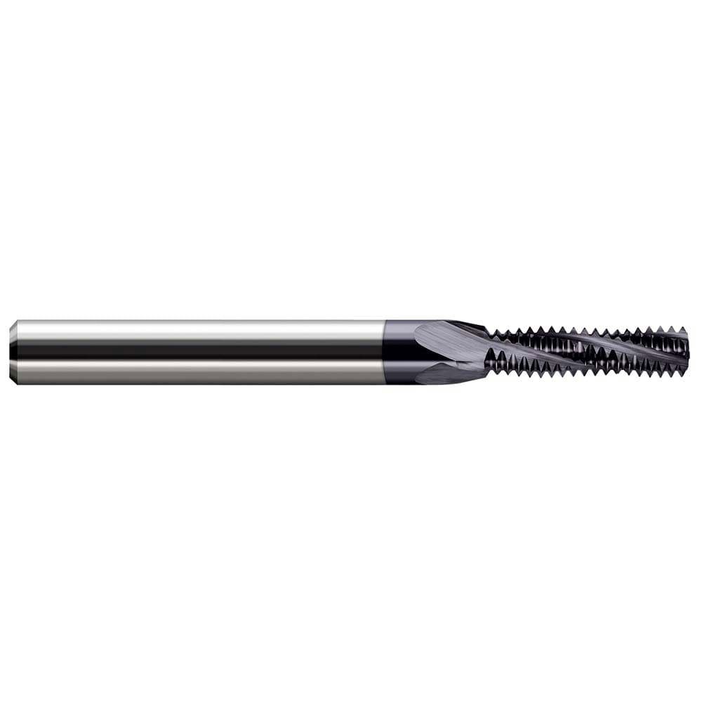 Helical Flute Thread Mill: #8-36, Internal, 3 Flute, 3/16
