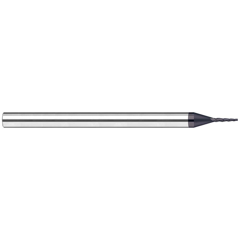 Tapered End Mill: 10 &deg; per Side, 1/4