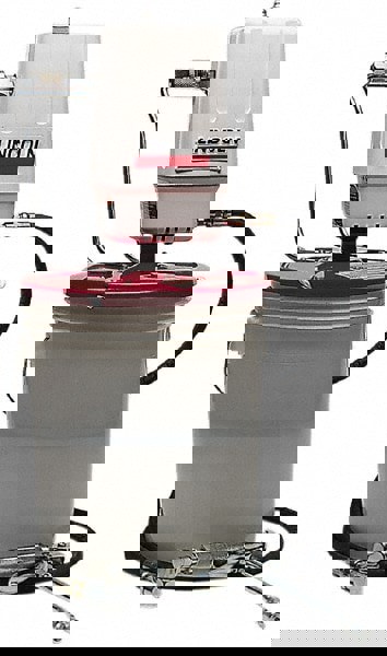 Air-Operated Pump: Grease Lubrication, Aluminum