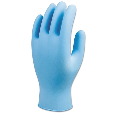 Disposable Glove: Size Medium, 6.0 mil, Nitrile, Food Grade, Powder-Free
