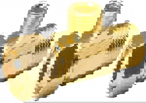 Compression Tube Tee: 3/8