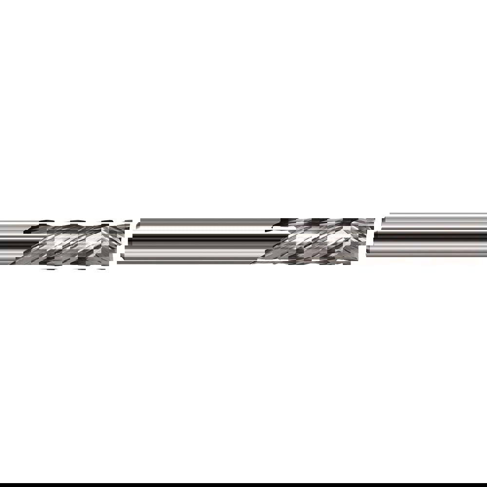 Square End Mill: 1/4'' Dia, 3/4'' LOC, 1/4'' Shank Dia, 2-1/2'' OAL, 2 Flutes, Solid Carbide