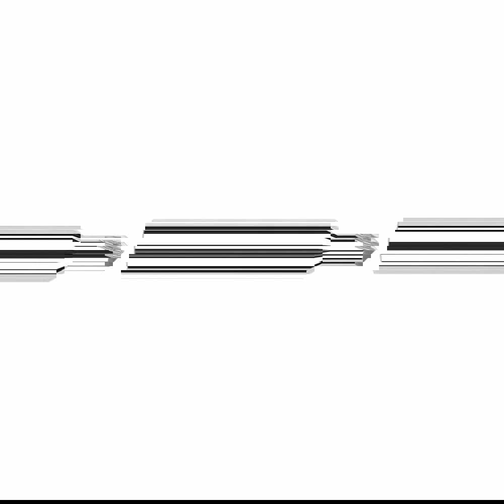 Chamfer Mill: 2 Flutes, Solid Carbide