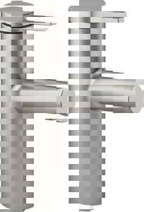 Single Handle Monoblock Bathroom Sink Faucet in Vibrant Brushed Nickel