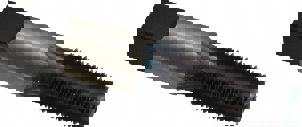 Standard Pipe Tap: 1/8-27, NPT, 4 Flutes, High Speed Steel, Blue Diamond Finish