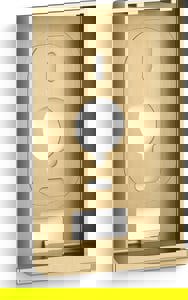 Wall Bracket in Vibrant Brushed Moderne